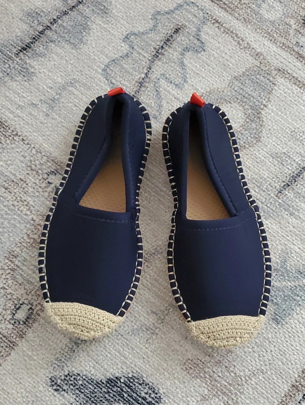Sea Star Navy Beachwear Beachcomber Espadrille Shoes Kids Sz12